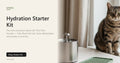Mewra Hydration Starter Kit — premium fountain and calming lick mat for indoor cats